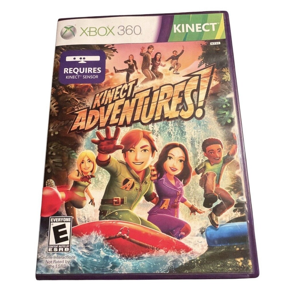 Kinect Adventures Xbox 360 TESTED AND WORKING Description For More Details